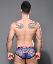 Vivid Mesh Brief w/ Almost Naked Menswear