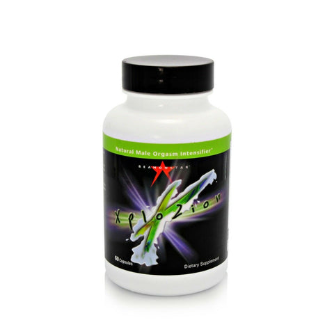 Xplozion 60 Capsule Bottle of Natural Male Enhancement Herbal Orgasm Intensifier