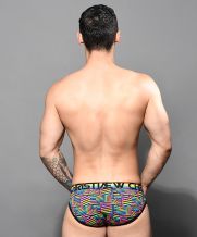 Retro Pride Mesh Brief w/ Almost Naked Menswear