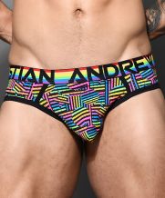 Retro Pride Mesh Brief w/ Almost Naked Menswear